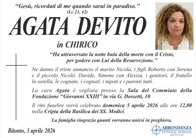 ANNUNCIO Agata Devito