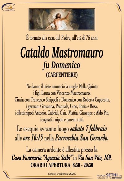 ANNUNCIO Cataldo Mastromauro fu domenico CARPENTIERE senza foto copia