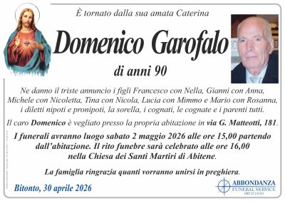 ANNUNCIO Domenico Garofalo 01