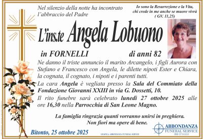 ANNUNCIO - INS.TE ANGELA LOBUONO