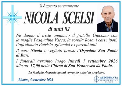 ANNUNCIO - NICOLA SCELSI