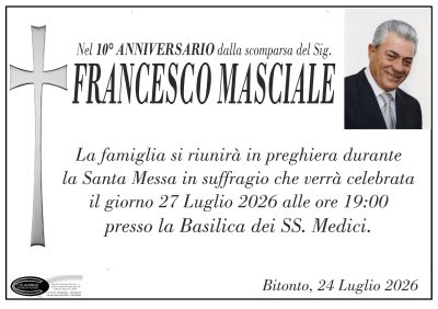 Anniversario Masciale