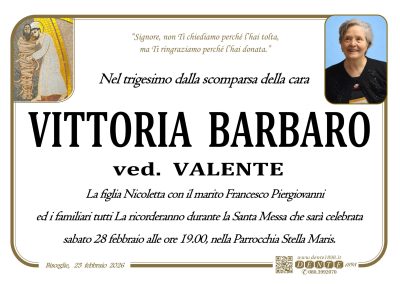 Barbaro Vittoria - Resurezione