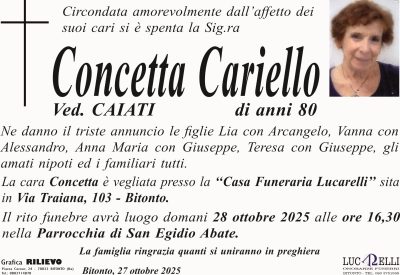 CONCETTA CARIELLO CONCETTA CARIELLO