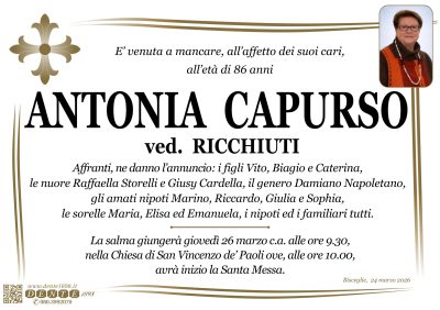 Capurso Antonia - Croce Firenze