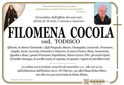 Cocola Filomena_Addolorata - Abitazione