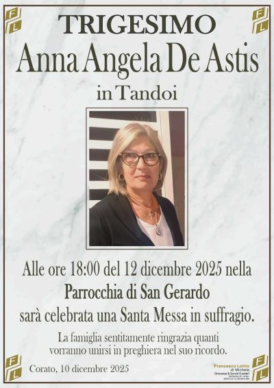 DE ASTIS Anna Angela trigesimo FL NUOVO LOGO FL OK