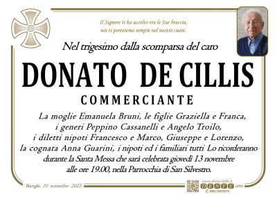 De Cillis Donato - Croce nel tondo