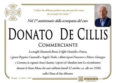 De Cillis Donato - Croce nel tondo