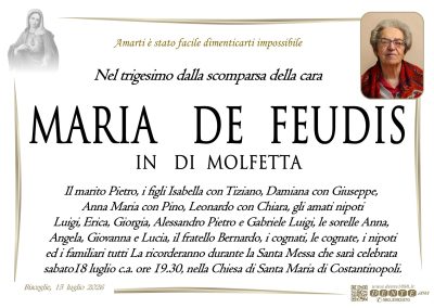 De Feudis Maria- Madonna Cuore -