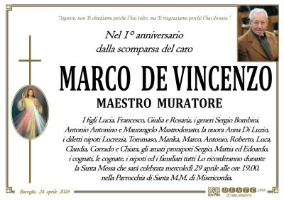 De Vincenzo Marco - Cristo Miseric NUOVO