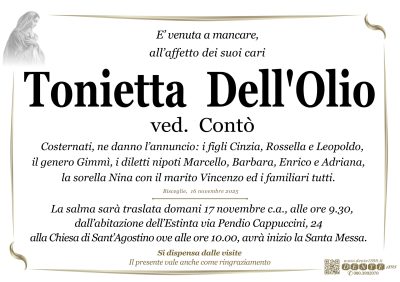 Dell'Olio Antonia ok - Mad Nuova - spostamento casa chiesa