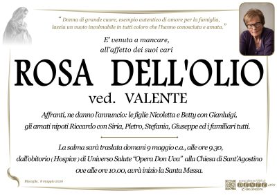 Dell'Olio Rosa_ Madonna New_Hospice trasferimento Chiesa