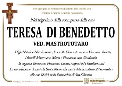 Di Benedetto Teresa - Croce San Damiano