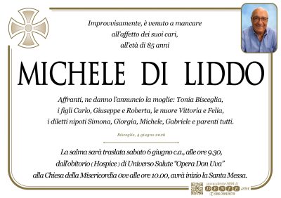 Di Liddo Michele _ Croce semplice _ Hospice