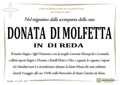 Di Molfetta Donata - Croce Pesci