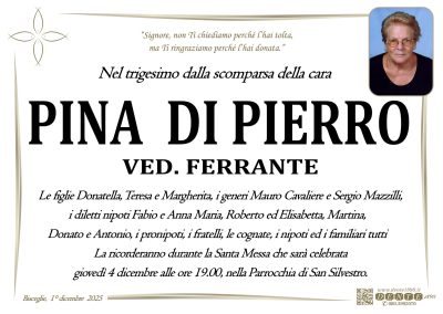 Di Pierro Giuseppa - Croce Pesci