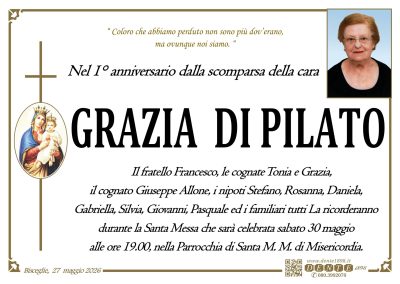 Di Pilato Grazia - Madonna Misericordia