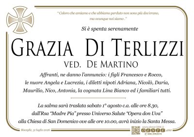 Di Terlizzi Grazia - Croce tonda - Rsa Madre Pia