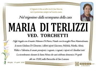 Di Terlizzi Maria - Calle