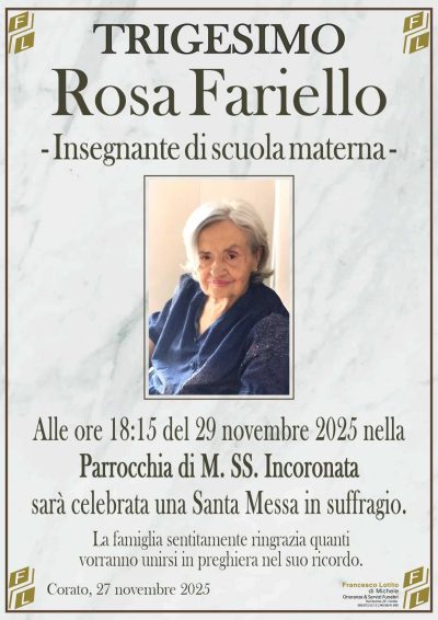 FARIELLO Rosa trigesimo FL NUOVO LOGO FL OK