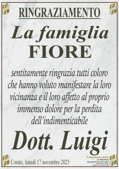 FIORE Luigi rinraziamento FL MARMO LOGO OK