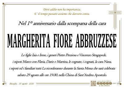 Fiore Margherita- Croce Grande