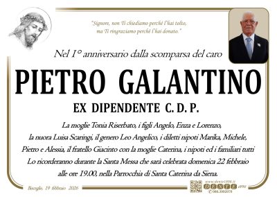 Galantino Pietro - Cristo puntini