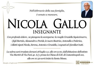 Gallo Nicola - Croce Pesci