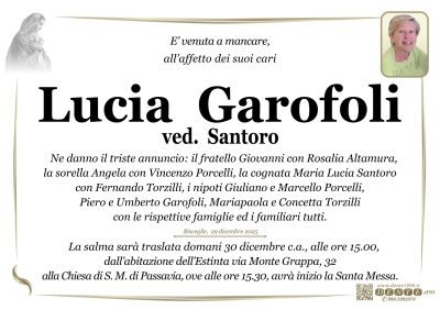 Garofoli Lucia - Mad Nuova - spostamento casa chiesa