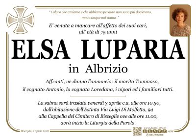 Luparia Elsa - Croce tonda