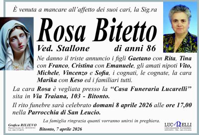 MANIFESTO ANNUNCIO CASA FUNERARIA LUCARELLI 13