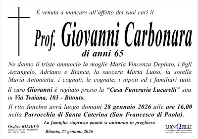 MANIFESTO ANNUNCIO CASA FUNERARIA LUCARELLI 5