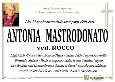 MASTRODONATO ANTONIA- Croce Grande