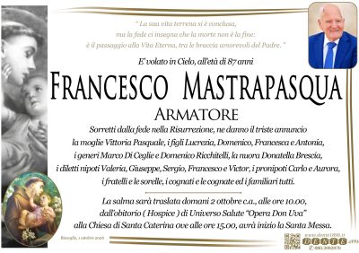 Mastrapasqua Francesco_Sant'Antonio_Hospice