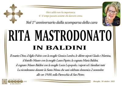 Mastrodonato Rita - Croce Firenze