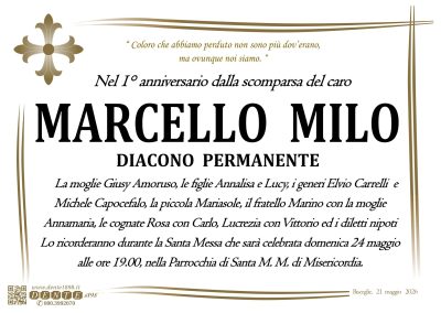 Milo Marcello - Croce Firenze