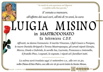 Misino Luigia_rosa_Chiesa