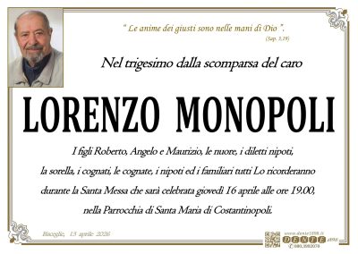 Monopoli Lorenzo - Semplicissimo