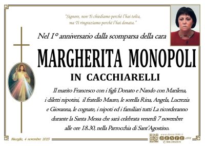 Monopoli Margherita - Cristo Miracoloso