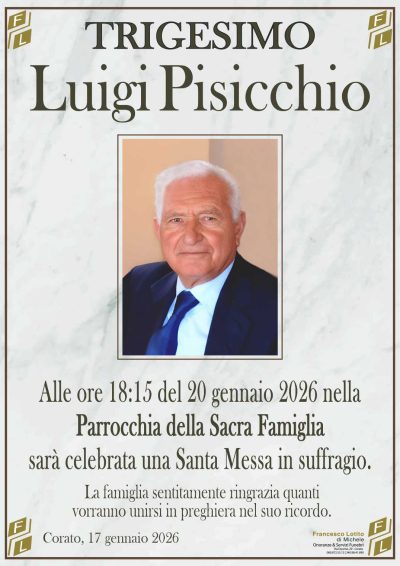 PISICCHIO Luigi trigesimo FL NUOVO LOGO FL OK