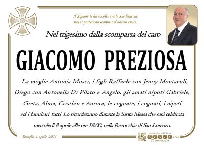 Preziosa Giacomo - Croce nel tondo