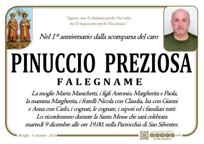 Preziosa Pinuccio - Santi Medici