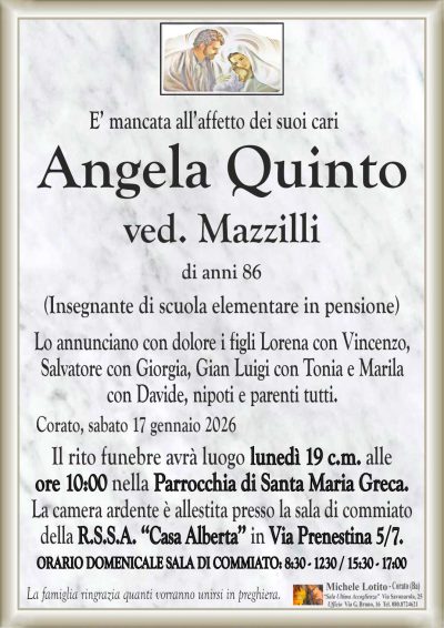 QUINTO Angela ANNUNCIO ML cl