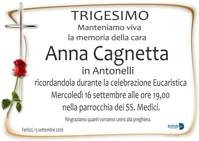 RIDI ANNA CAGNETTA