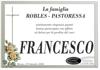RINGRAZIAMENTO