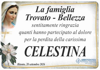 RINGRAZIAMENTO BELLEZZA