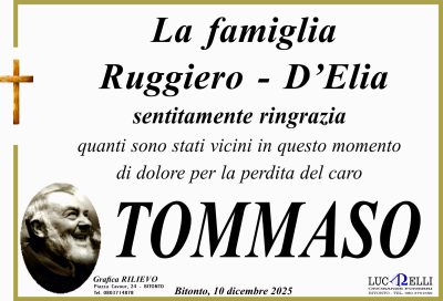 RINGRAZIAMENTO