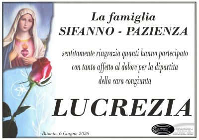 RINGRAZIAMENTO