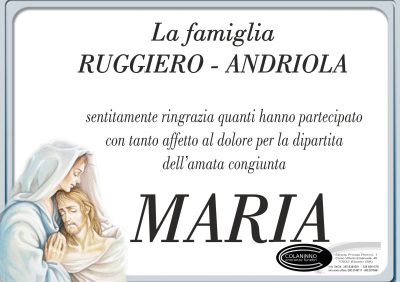 RINGRAZIAMENTO